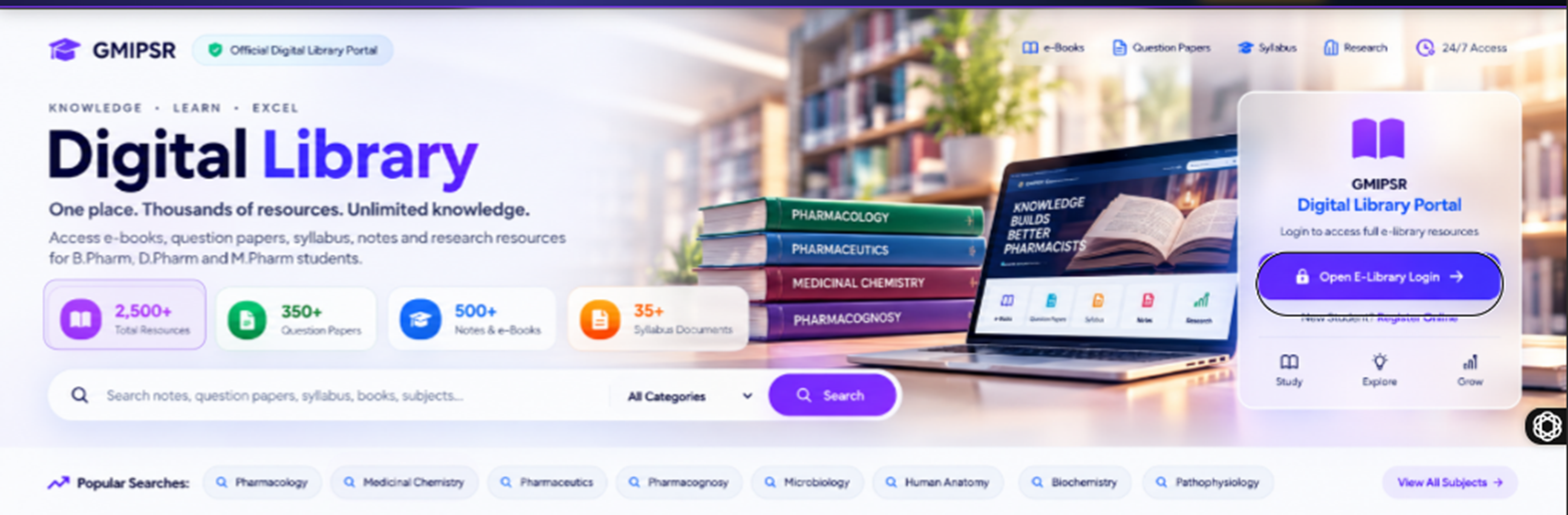 GMIPSR Digital Library Portal